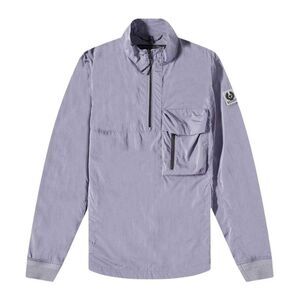 Belstaff Mens Windstopper Quarter Zip Jacket / Light Purple